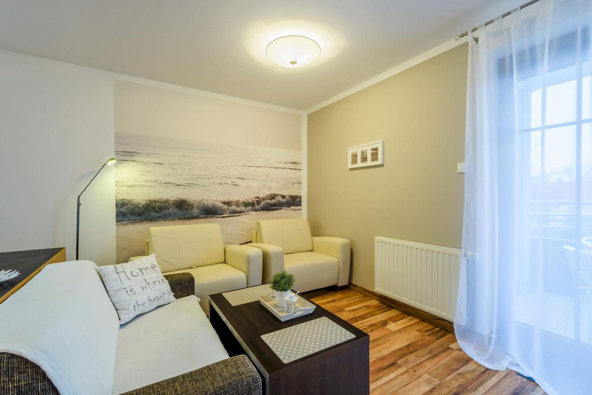 Apartamenty Mierzeja - Willa Turkusowa, Kąty Rybackie Buitenkant foto