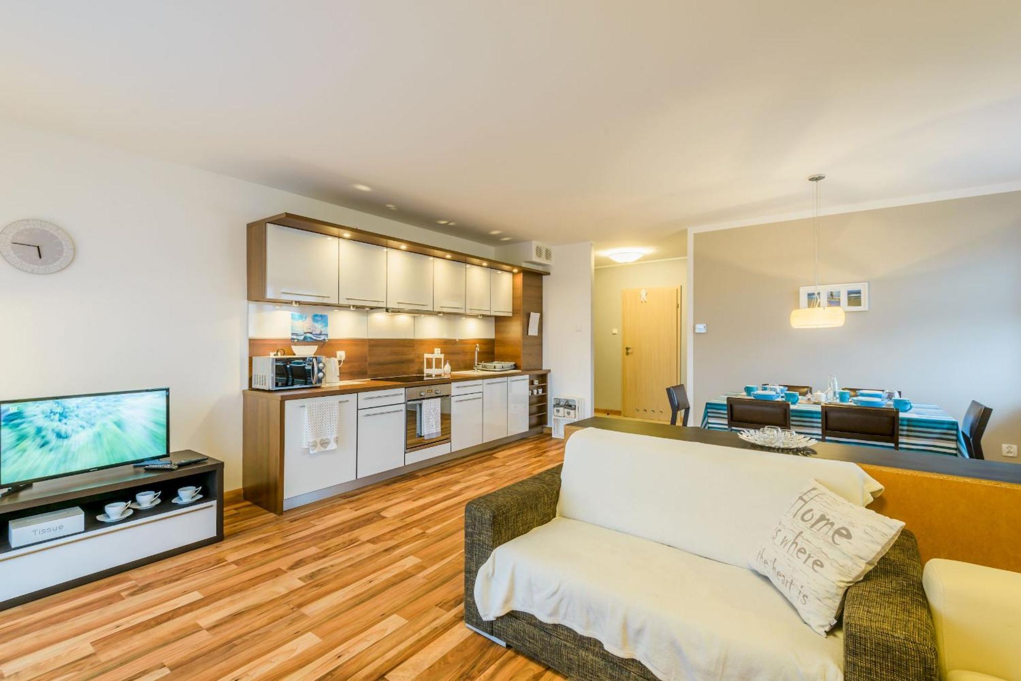 Apartamenty Mierzeja - Willa Turkusowa, Kąty Rybackie Buitenkant foto