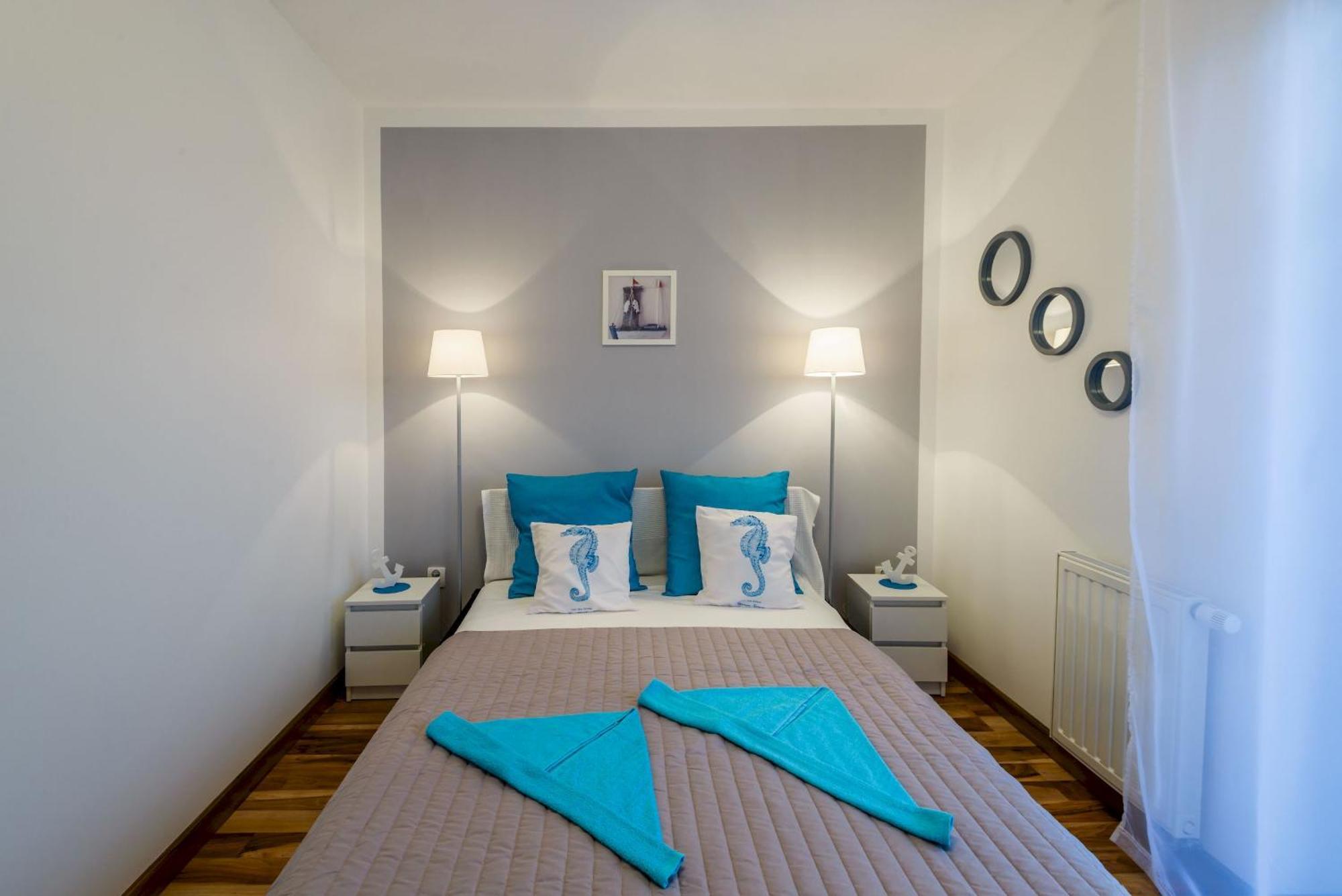 Apartamenty Mierzeja - Willa Turkusowa, Kąty Rybackie Buitenkant foto