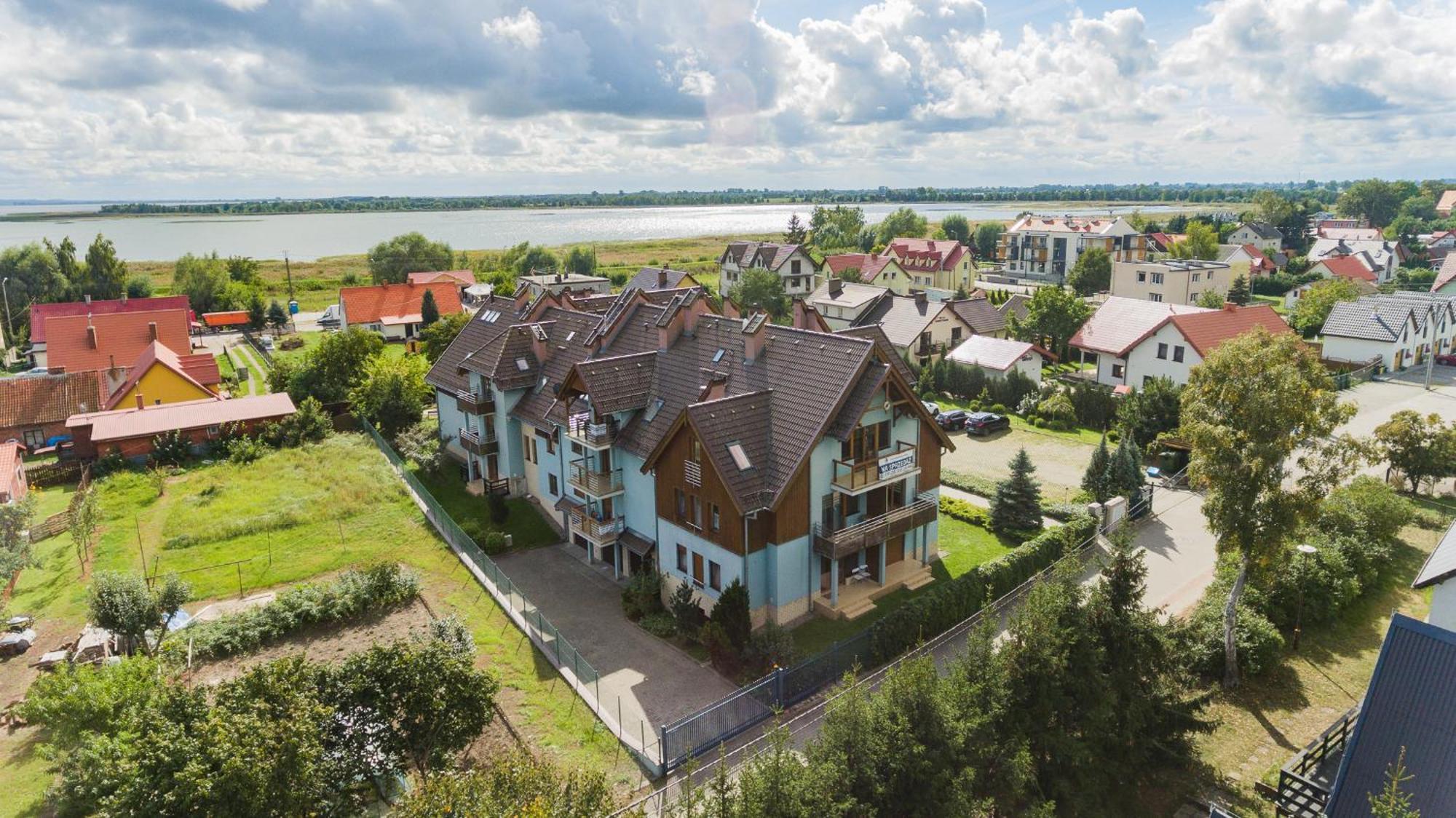 Apartamenty Mierzeja - Willa Turkusowa, Kąty Rybackie Buitenkant foto